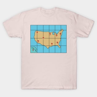 ? USA Map T-Shirt